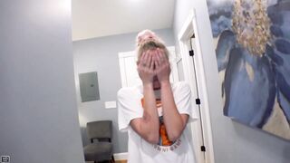 Small Ginger Luna Parish And Sassy Blonde Coed Rimjob Ardent Play!