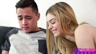 Stepsis Molly Little teases Stepbro, "Maybe my breasts will aid make your rod grow bigger!" - S20:E1