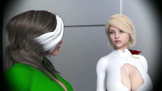 Fggb Rogue and Force Girl Futanari