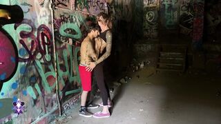 Trans Gal Caught Screwing a Trans Stud in an Abandoned Building