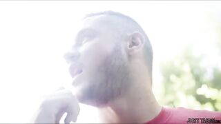 Jane is on a soccer camp, with her boyfriend truly. But she's super attracted to her coach. She can barely take it anymore! At night she fucks him