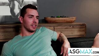 NEXT DOOR TABOO - Not Homo? Stepbro's Big Shlong Changes Carter's Mind