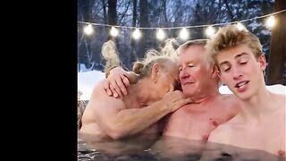 Homosexual step uncle and husband ride 18yo nephew - AI Generated