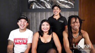 Big-assed hotwife fucked by a black dude with a massive wang