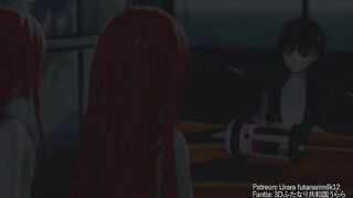 Futa masturbation with onahole