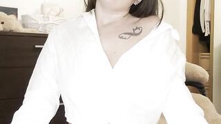 SEXY Striptease SMOKIN'???? I Masturbate SO HARD????