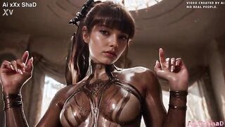 Eve [Stellar Blade] Loves powerful cumshots and cum inside (AI-Generated Movie)