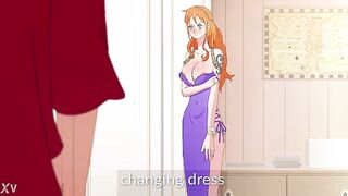 Nami Big Melons Titjob luffy