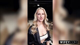 WIFEY BBC Hungry Golden-haired Country Hotwife Gets Dicked Down Hard In Front Of Hubby