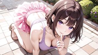 Golden-haired Pure Want Neighbor Cutie Home Pounded by Next Door