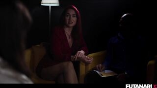 Futanari Teen Bully - Big Tits Babysitter Scarlett Alexis Anal Creampied by T-girl Ftm Tg Veronica Leal