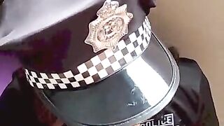 With a big-bootied cop in Mexico City - movie scene