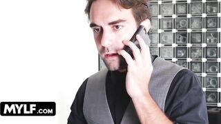 MylfBoss - Sexy Housewife Craves for Her Husbands Attention Found It in His Intern