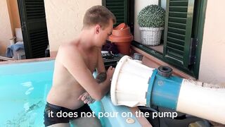 This playgirl Couldn’t Pay the Pool Man - so This honey Offered Something Else