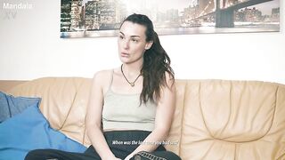 Tanya is a former catwalk model and today she's on our daybed for a casting