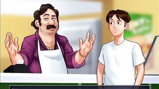 Summertime saga - Johannes got Jenny pregnant.