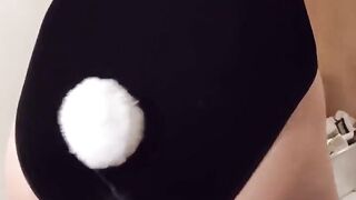 Melody's Playboy Bunny Try-out, Deepthroat and Biggest Sextoy