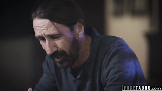 PURE TABOO Vanna Bardot Says This hottie'll Stop When Her Stepdad Finally Fucks Her