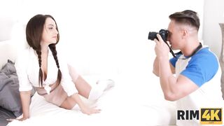 RIM4K. Crusher is in seventh heaven 'coz girlfriend licks his booty