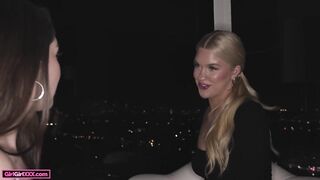 GirlGirlXXX - Big Booty Coworker Worships Her Boss Big Moist Titties (Alyx Star & Jazlyn Ray)