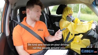 This CZECH Sweetheart Disrobes out of her SUPPLEMENTARY PROTECTION into Hot Black Underwear - CZECH XXX