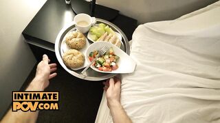 POV - Ebony sweetheart Romy Indy is ready to fuck you