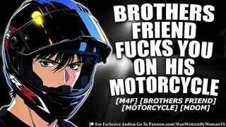 (M4F) first Time On Your Brothers Friends Motorcycle (MDOM) (FIRST TIME) (MOTORCYCLE)