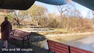 Pounding Vilu Vidish in the Public Crap-abode