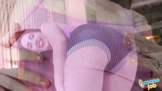 Cheating Fiancee Aria Carson Tease And Swallow Stranger