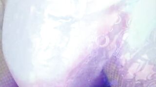 hot sissy slut transsexual masturbates while smokin' cigarette