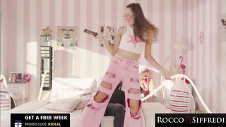 ROCCO SIFFREDI - Taut Pussied Vixi Rafi Railed By Tutor's Monster Penis Hard