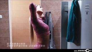 Gym Slut Hardcore Anal Sex - Zlata Shine Fucked With Huge XXL Futa Jock by Concupiscent Shemale