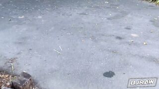 BJRAW Keira Croft, Sucks Romeo Mancini big wang and takes giant facial!