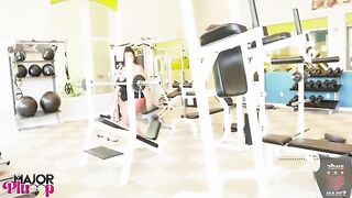 Ebony Montanna Spreads Wide And Drools Before Rome Pounds Her!