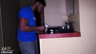 Hotel Receptionist MILF Seduces 3 BBCs for Intense Double Penetration Group-sex, Drinks Urinate & Takes Golden Shower