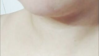 Tomando leche y Babeando sensual Fetiche Saliva / Drinking Milk and Drooling Sensual Saliva Fetish