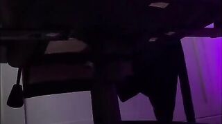 waterfall, extreme double squirt talking on web camera