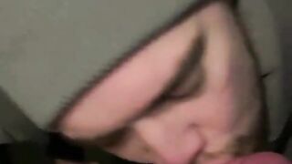 Homo Blowjob in Public Throne-room