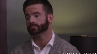 Homosexual hunk Hans Berlin in passionate interracial ass pounding