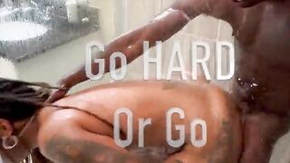 Trailer Tsunami Mami asked MrFlourish during a shoot house who has big enough schlong and bravado to handle her in a super intense shower scene. this chab told her Ace Hardz and she said "bring ya ass"