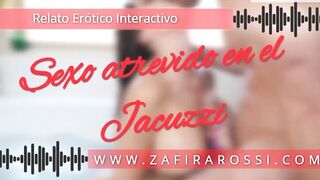 SEXO EN EL JACUZZI - HOT STORY [PORN AUDIO] ASMR - SEXY SOUNDS - GEMIDOS ARGENTINA - INTERACTIVO