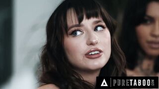 PURE TABOO River Lynn's Twisted Stepparents Seduce Resigned Bestie Lana Smalls Behind Her Back