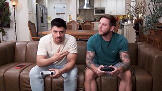 Lascivious Girlfriend Interrupts Guys Night To Get Her Snatch Pounded - Dave Candle, Cherry Candle, Steve Rickz