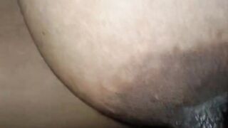 BBW Stepmother caught her stepson looking at her bare, welcome him to come finger her.