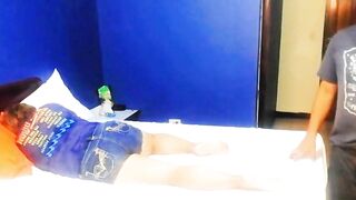 I find my stepmother in her room and I lick her snatch