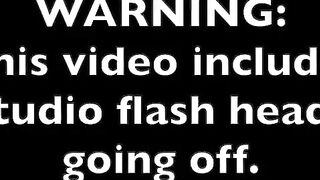 Cucumber Masturbation Photoshoot Behind the Scenes.