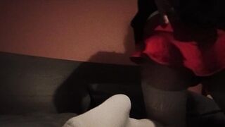 Enjoy an italian "passivella" who takes two ass-plug in booty