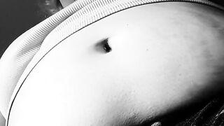 Princess Udders Jacks off in Your Face POV Black and White