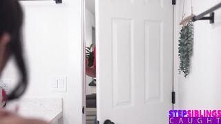 Flirty Stepsis Aria Valencia Takes Brave Stepbro's Dong for A Test Ride