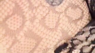 Lots of milk on my face